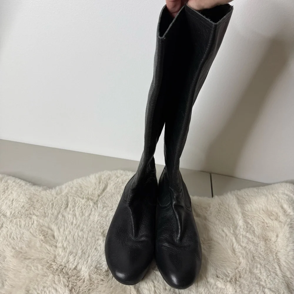 ANTONIO MELANI‎ Black Over the Knee Boots